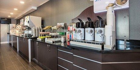 Welcome To Holiday Inn Express Mountain View Palo Alto - Breakfast Area